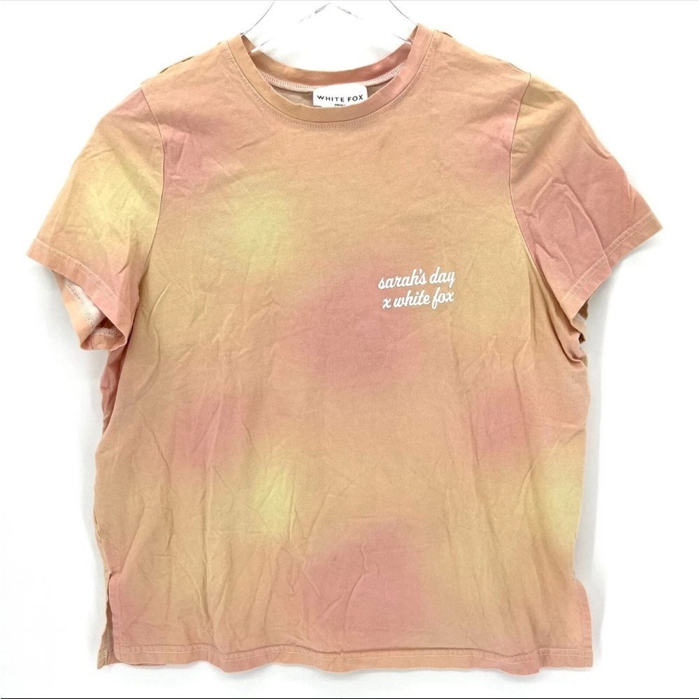 White Fox x Sarah’s Day Tie-Dye Tee 🍧 XL